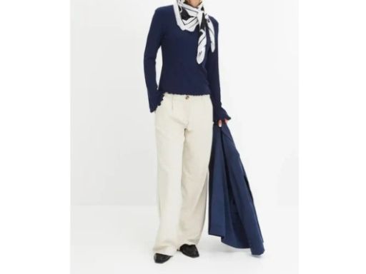 B.P.C granatowa bluzka damska 48/50.