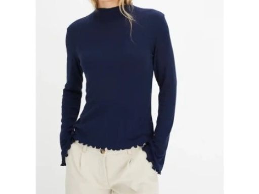 B.P.C granatowa bluzka damska 48/50.