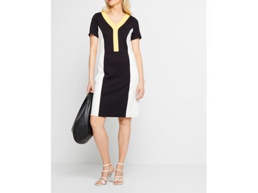 B.P.C sukienka kolorowa z wiskozy 36/38.