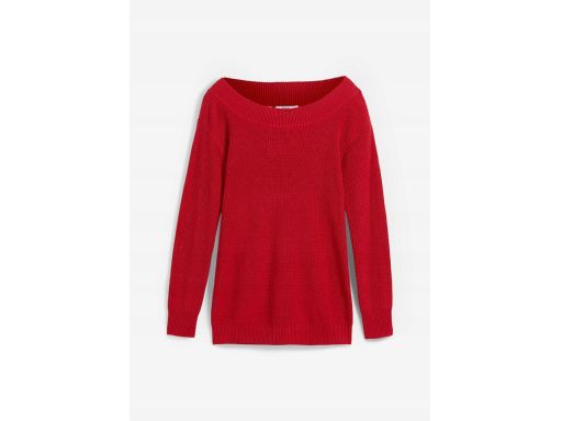 B.P.C sweter malinowy dłuższy ^36/38