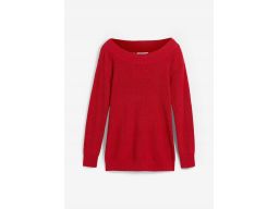 B.P.C sweter malinowy dłuższy ^36/38