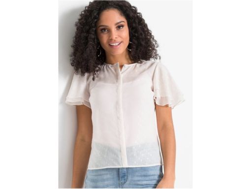 B.P.C bluzka szyfonowa prześwitująca r.40