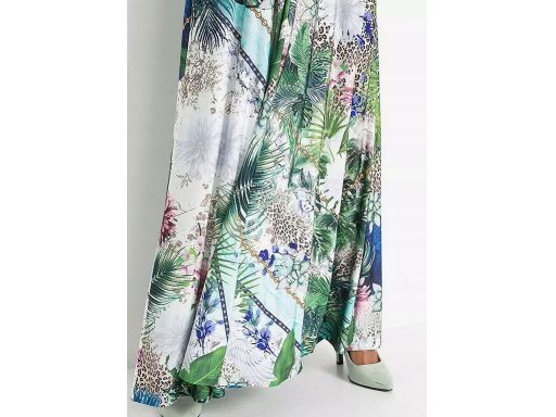 B.P.C sukienka długa we wzory z cekinami r.36/38