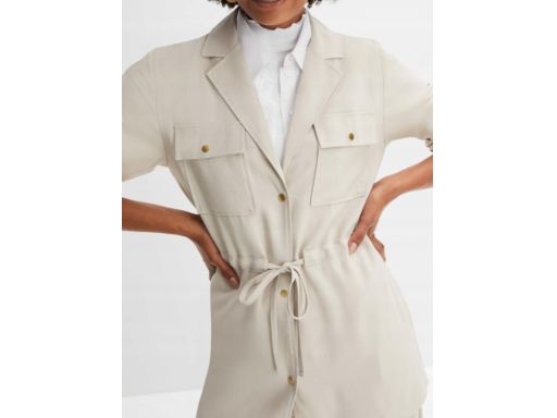 B.P.C kurtka beżowa cienka ^42