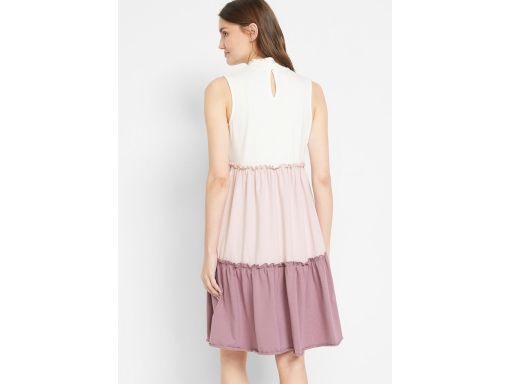 B.P.C bawełniana letnia sukienka ze stójką ^48/50