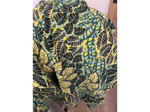 B.P.C bluzka letnia na ramiączka top wzór liście r.36/38