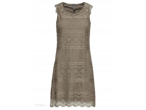 AA5991 koronkowa sukienka khaki 36/38.