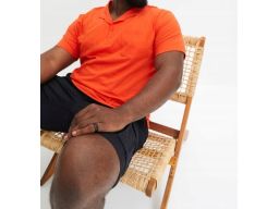 B.P.C koszulka męska polo z klapkami czerwona XL.