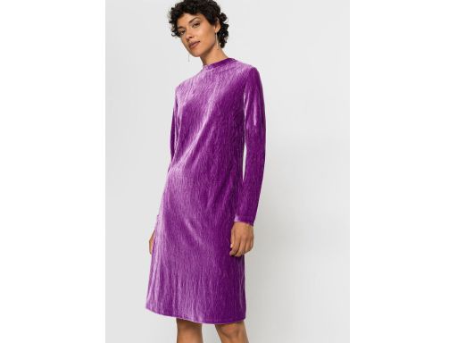 B.P.C sukienka aksamitna fioletowa ^32/34