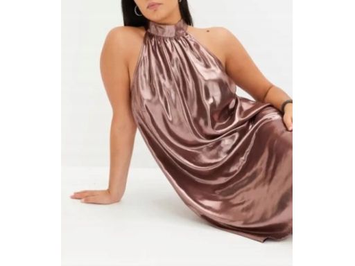 B.P.C sukienka satynowa z połyskiem ^50