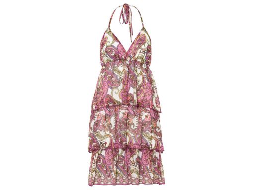 B.P.C letnia sukienka z falbankami 42.