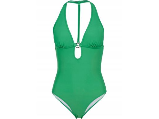 B.P.C kostium jednoczęściowy zielony sexy wycięcia r.40