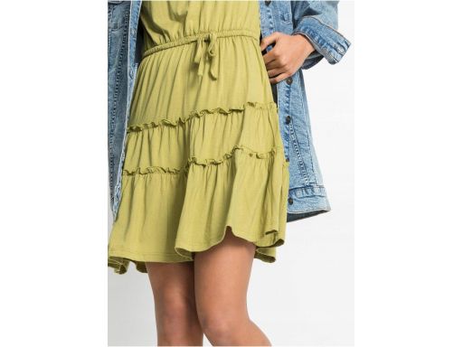 Zielona sukienka modna r.36/38