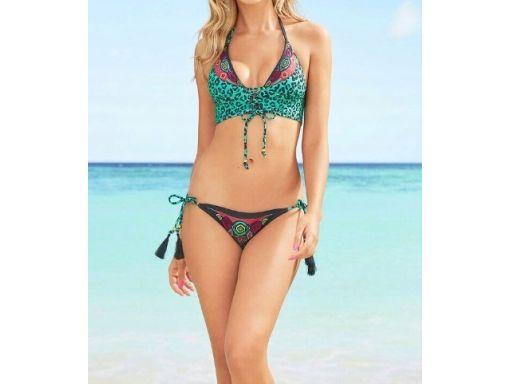 B.P.C wiązane bikini boho gepard r.42