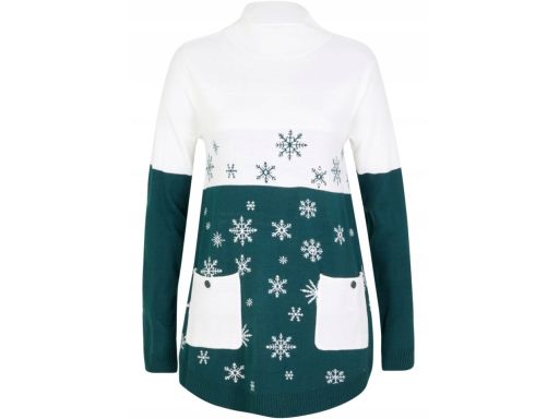 B.P.C sweter zimowy wzór r.40/42