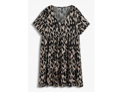 B.P.C sukienka luźna z printem zwierzęcym r.46