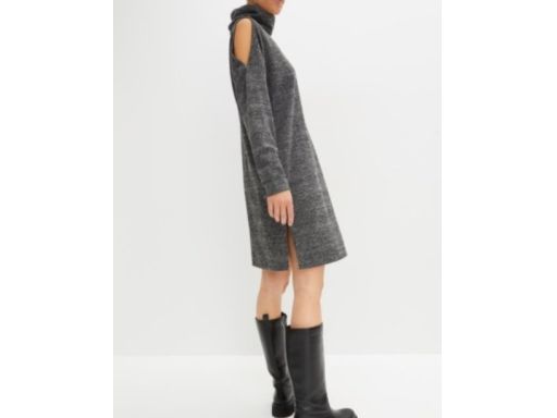 B.P.C sukienka dzianinowa odkryte ramiona ^40/42