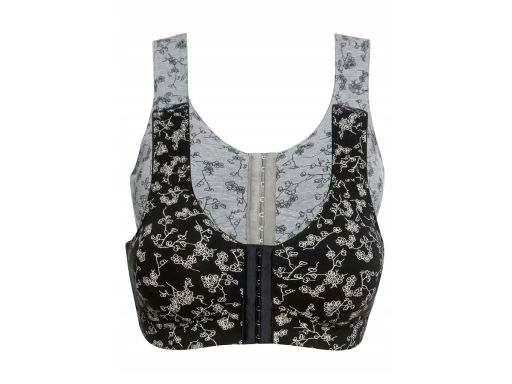 B.P.C 2-pak biustonoszy zapięcie przód bawełna r.80C