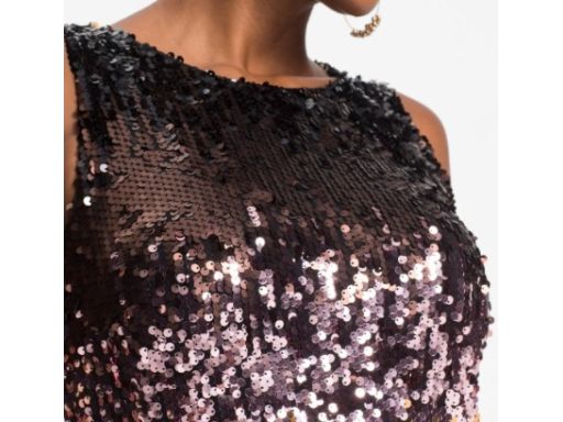 B.P.C sukienka z cekinowa błyszcząca r.32/34