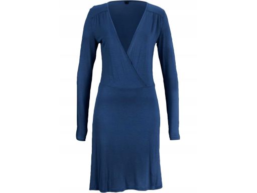 B.P.C sukienka granatowa z wiskozy r.36/38