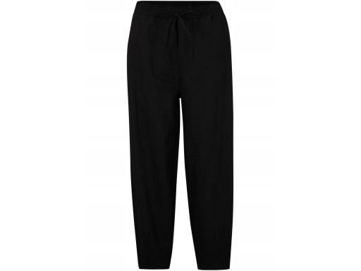 B.P.C czarne spodnie z dżerseju szerokie ^36/38
