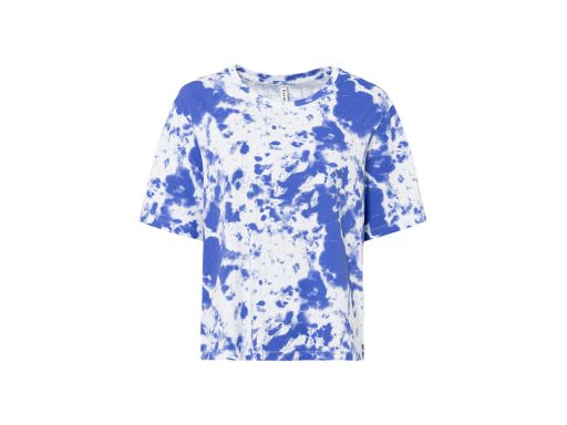 B.P.C t-shirt damski z nadrukiem batikowym 36/38.