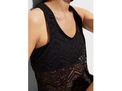 B.P.C. tankini ażurowe czarne r.44