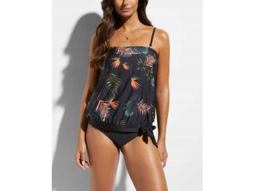 B.P.C top tankini z odpinanymi ramiączkami we wzory r.38