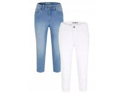 B.P.C spodnie jeansy 3/4 niebieskie ^38