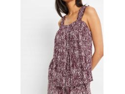 B.P.C top bluzka we wzory krepowana r.50