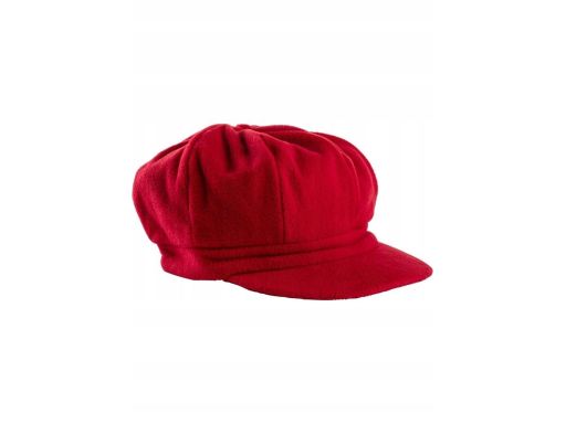 B.P.C kaszkiet polarowy ciemna czerwień uniwersalny.