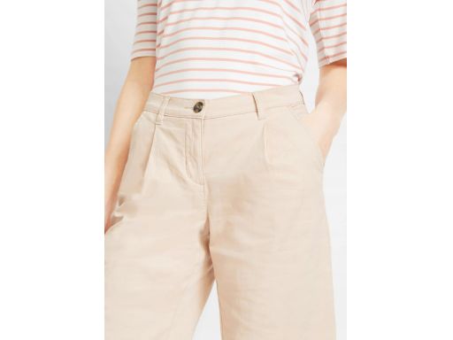 B.P.C szorty beżowe damskie twillowe 46.