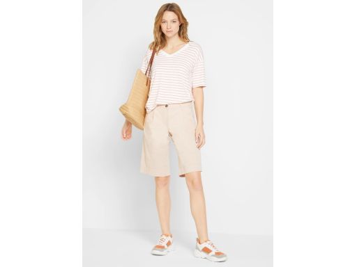 B.P.C szorty beżowe damskie twillowe 46.