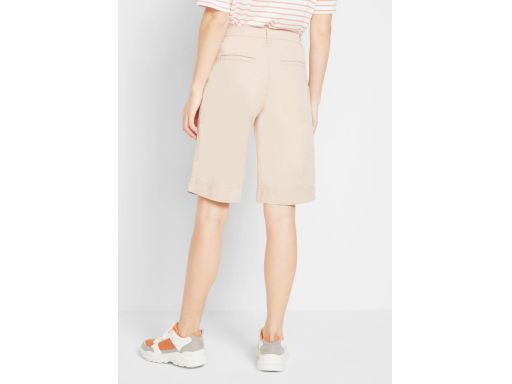 B.P.C szorty beżowe damskie twillowe 46.
