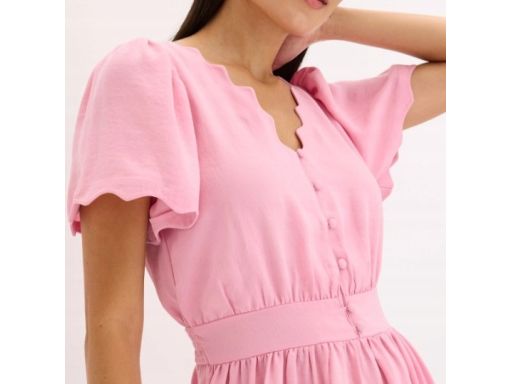 B.P.C różowa sukienka mini r.46