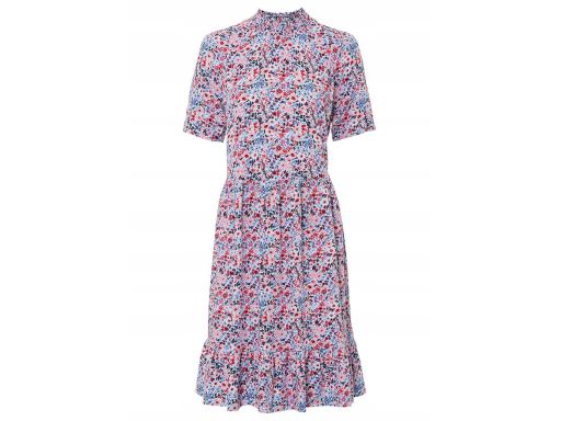 B.P.C Lekka zwiewna sukienka z nadrukiem ^40