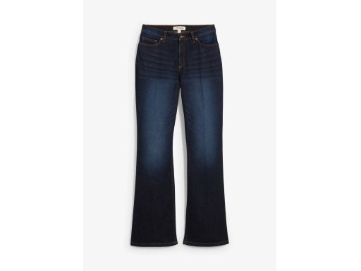 B.P.C ciemne jeansy bootcut granatowe 52.