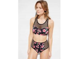 B.P.C bikini bustier z siateczką i z figami maxi ^38