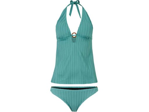 B.P.C tankini szałwia w prążki 44.