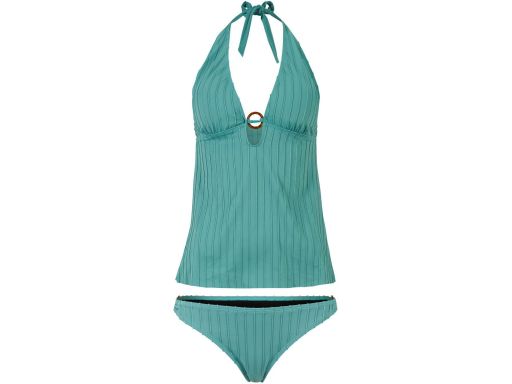 B.P.C tankini szałwia w prążki 44.