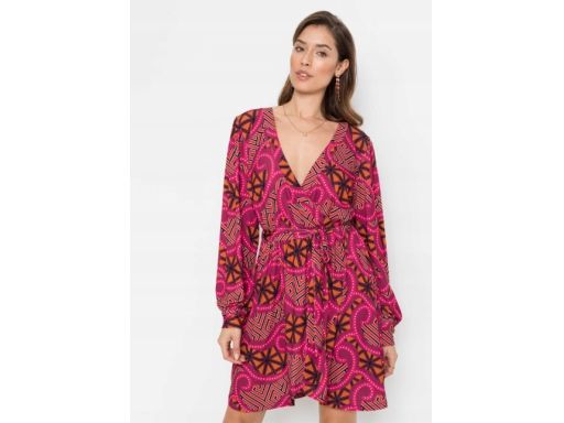 B.P.C sukienka wzorzysta dżersejowa r.36/38