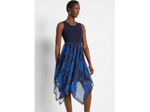 B.P.C sukienka asymetryczna wzory r.36/38