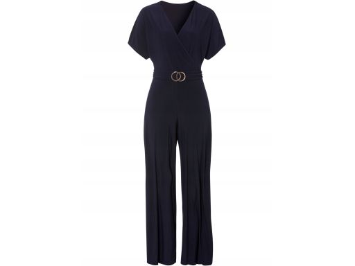 B.P.C granatowy kombinezon z klamrą 52/54.