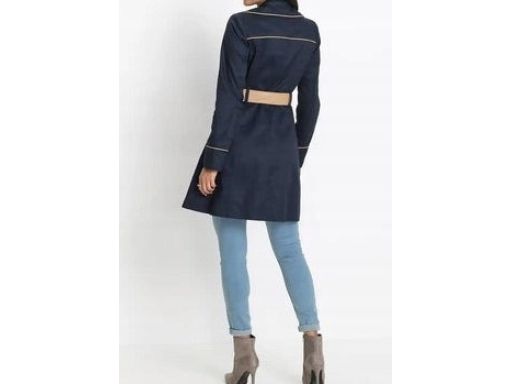 B.P.C płaszcz granatowy damski r,40