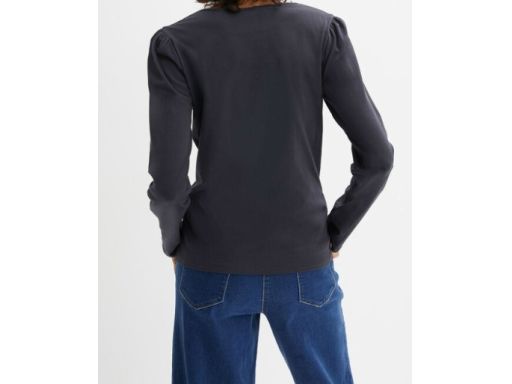 B.P.C bluzka ciemnoszara z dżetami świąteczna r.48/50