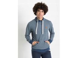 B.P.C Bluza męska z szalowym kołnierzem ^44/46 S