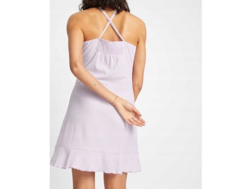 B.P.C sukienka ołówkowa liliowa strukturalna 44/46.