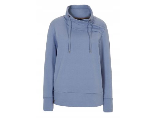 B.P.C niebieska bluza z szerokim kołnierzem bawełniana ^36/38.