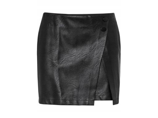 B.P.C spódnica eko skóra czarna krótka r.48