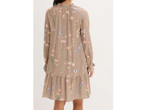 B.P.C sukienka w kwiatki z wiskozy 48.